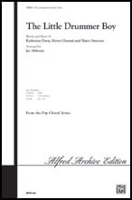 The Little Drummer Boy Two-Part choral sheet music cover